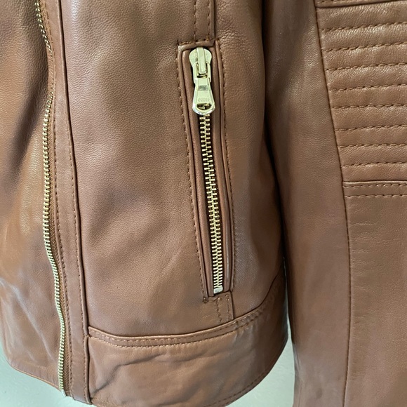 NWT Guess women leather Jacket, M - Picture 10 of 12